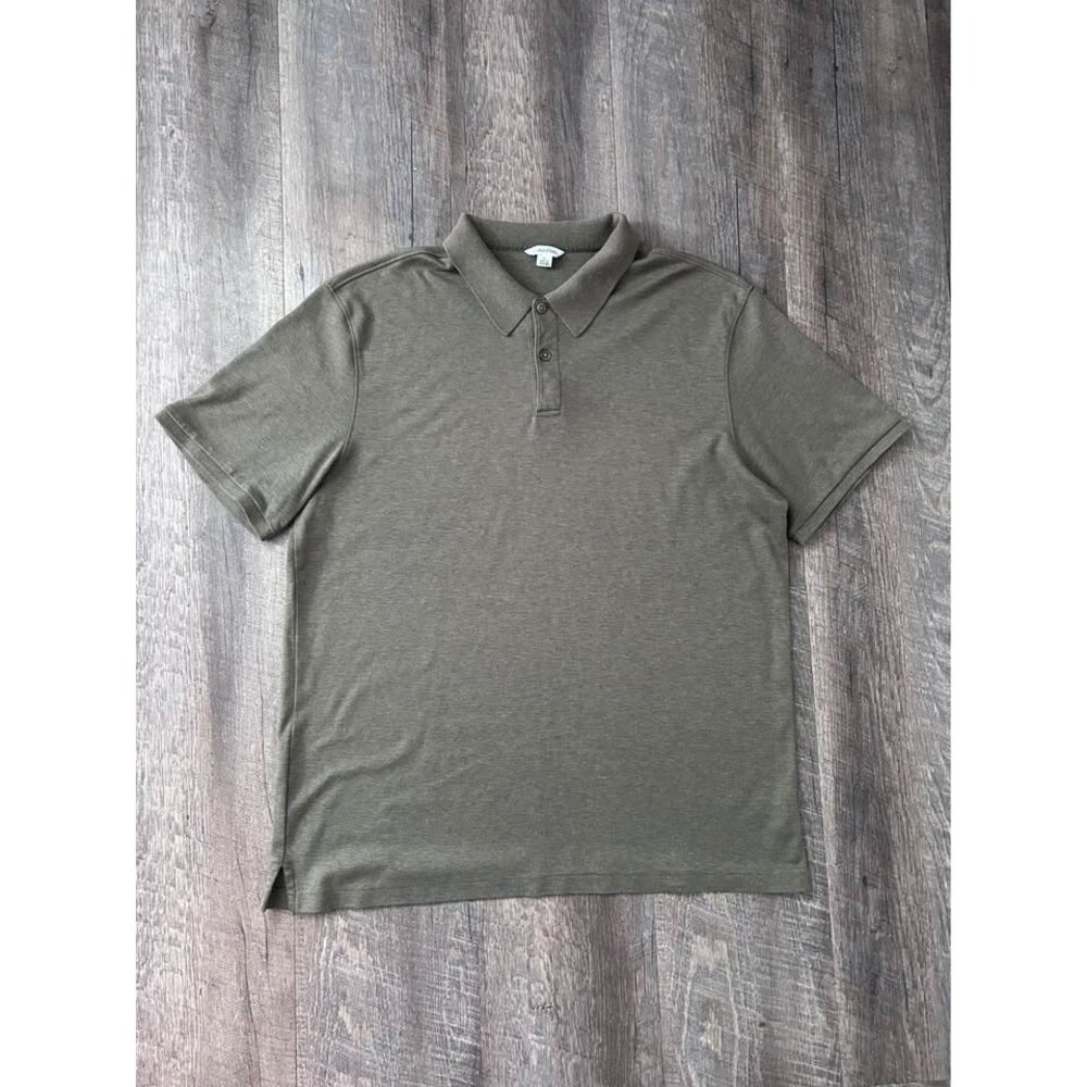 Calvin Klein Mens Polo sz Large Green